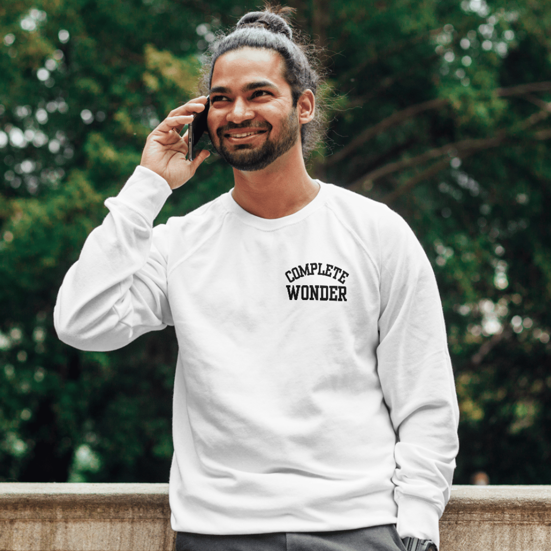 Complete Wonder Varsity Sweatshirt
