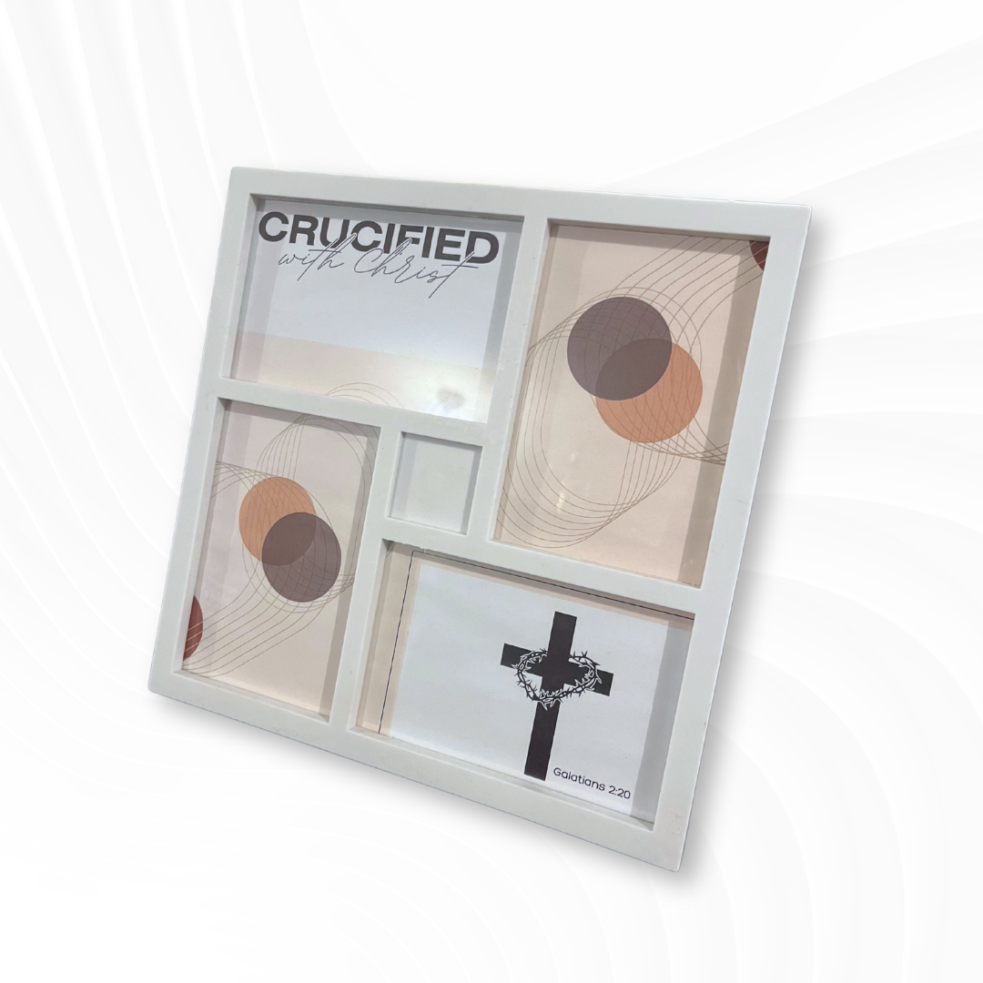 “Crucified with Christ” Multi-Photo Frame